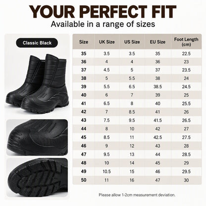 ⏰ Seasonal changeover sale: 50% off – quality at half the price! ✨Unisex Plush-Lined Waterproof Snow Boots