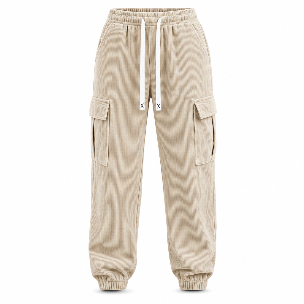 Women's Casual Corduroy Jogger Pants