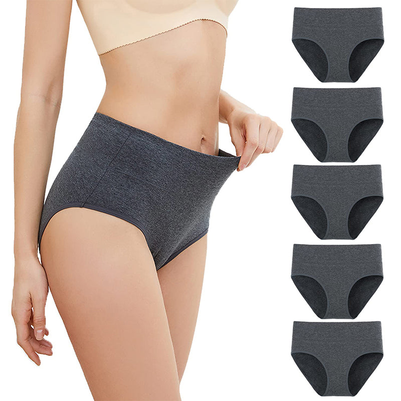 🌸 5-pack Comfortable High-Waist Women's Underwear – Shapes the Belly and Breathes Softly