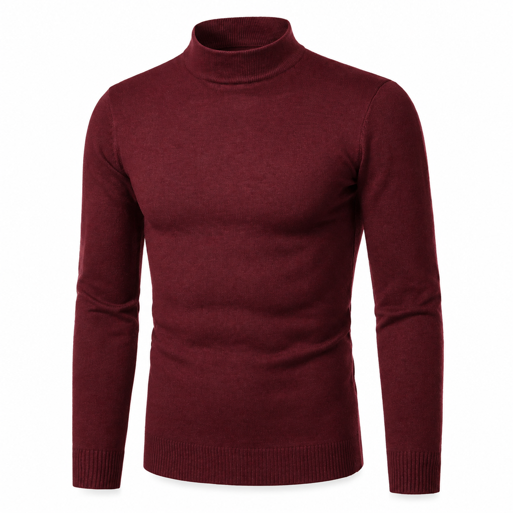 Men's Winter Slim Fit Pullover Knit Sweater