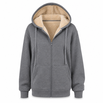 Women's Winter Warm Fleece Hooded Sweatshirt