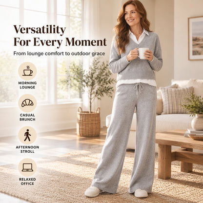 ☕️ Women's Casual Cozy Knit 3-Piece Set