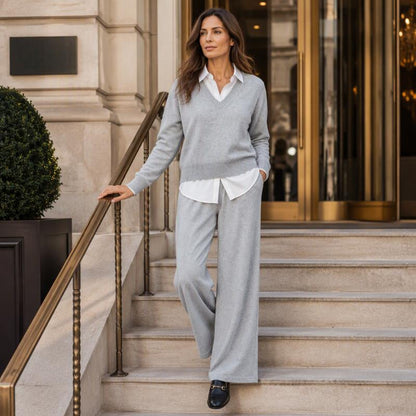 ☕️ Women's Casual Cozy Knit 3-Piece Set