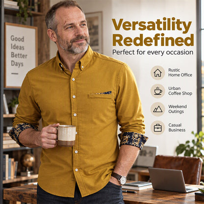 Men's Classic Corduroy Warm Shirt