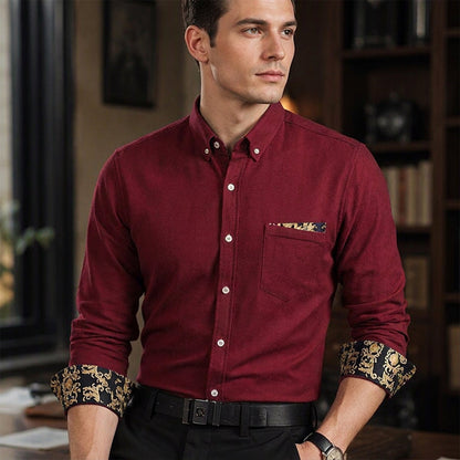Men's Classic Corduroy Warm Shirt