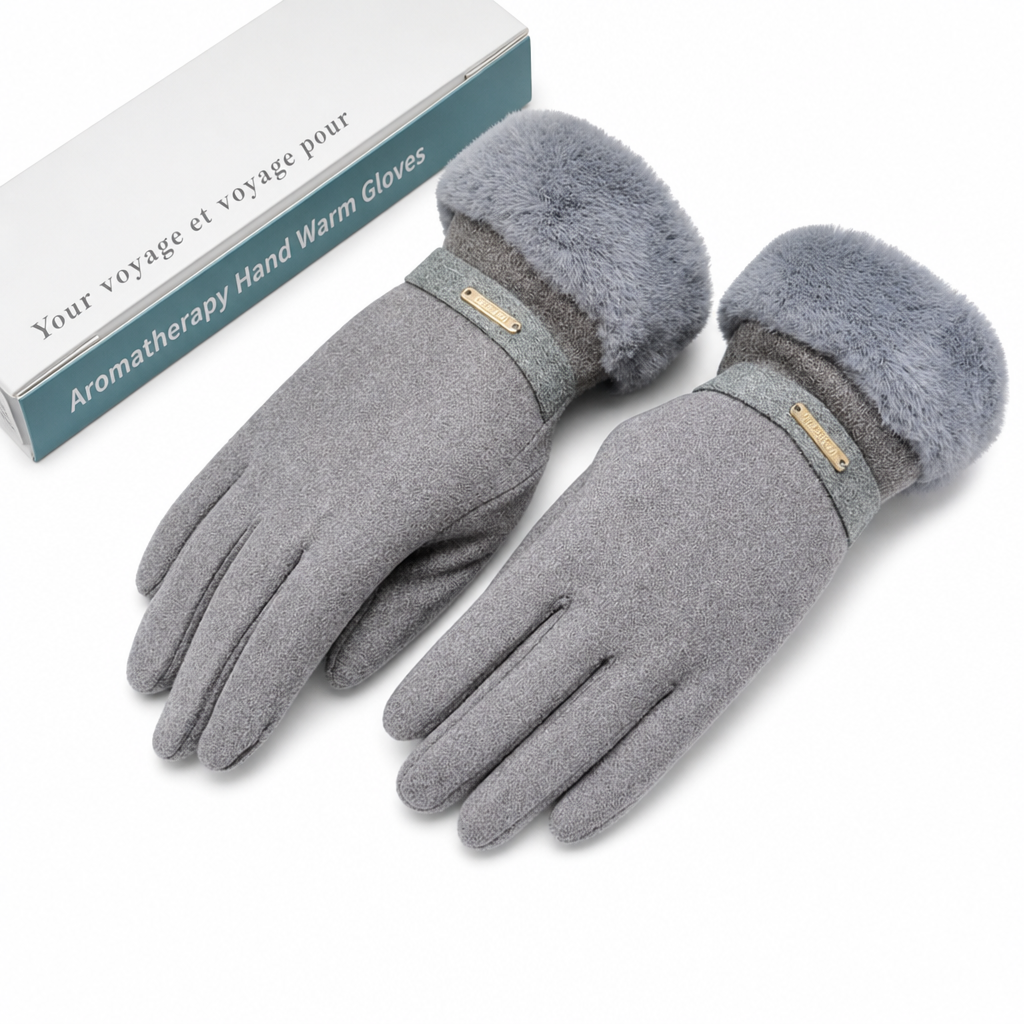 Women's Winter Thermal Touchscreen Gloves Windproof Warm Gloves for Outdoor Cycling and Driving