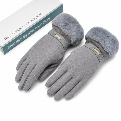 Women's Winter Thermal Touchscreen Gloves Windproof Warm Gloves for Outdoor Cycling and Driving