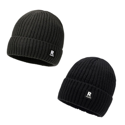 🧢 Easy Streetwear Style, Cozy Head Warmth | Men's Slouchy Knit Warm Skull Cap
