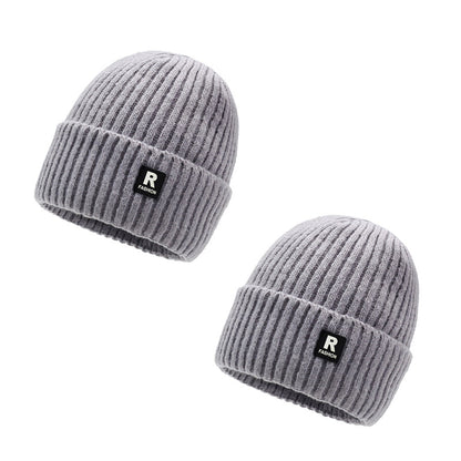 🧢 Easy Streetwear Style, Cozy Head Warmth | Men's Slouchy Knit Warm Skull Cap