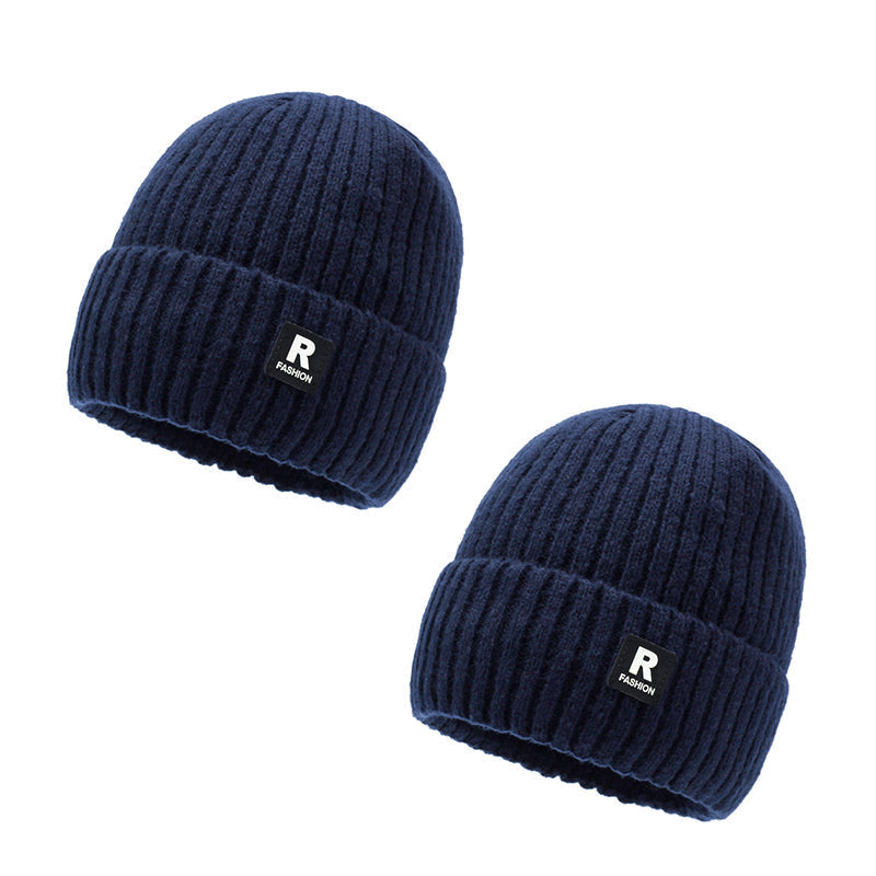 🧢 Easy Streetwear Style, Cozy Head Warmth | Men's Slouchy Knit Warm Skull Cap