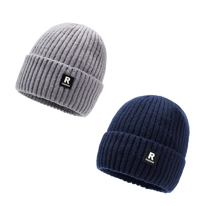 🧢 Easy Streetwear Style, Cozy Head Warmth | Men's Slouchy Knit Warm Skull Cap