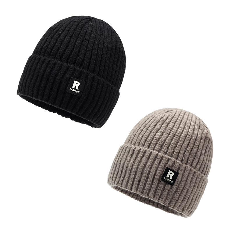 🧢 Easy Streetwear Style, Cozy Head Warmth | Men's Slouchy Knit Warm Skull Cap