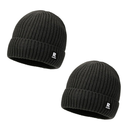 🧢 Easy Streetwear Style, Cozy Head Warmth | Men's Slouchy Knit Warm Skull Cap