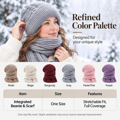 Women's Winter Warm Hooded Scarf