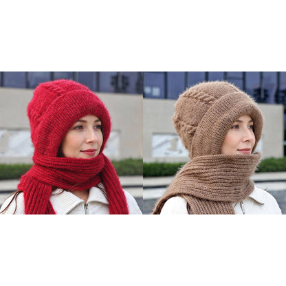 Women's Winter Warm Hooded Scarf