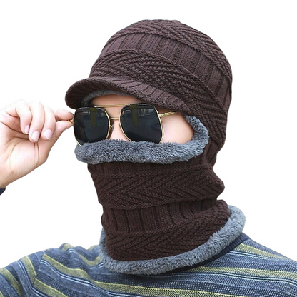 3-In-1 Winter Balaclava Thermal Hood with Visor