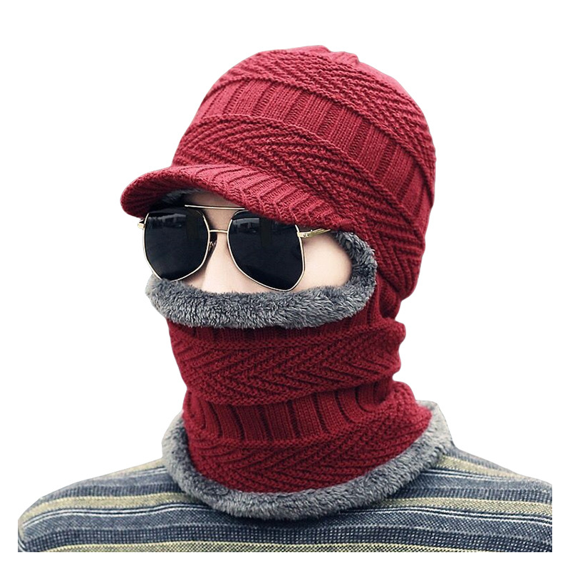 3-In-1 Winter Balaclava Thermal Hood with Visor