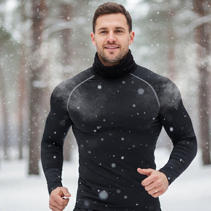 Men's Thermal Compression Long-Sleeve Shirt