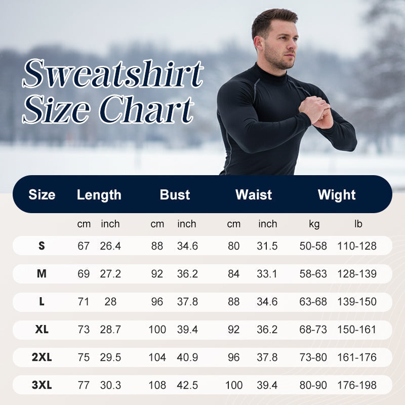Men's Thermal Compression Long-Sleeve Shirt
