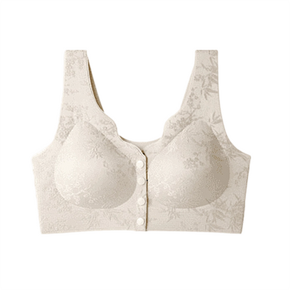 Comfort Front-Clasp & Wire-Free Seamless Bra