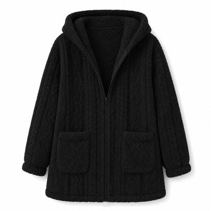 ☁️ Cloud-Soft Comfort, Easy Layering | Women's Casual Plush Solid Color Cardigan