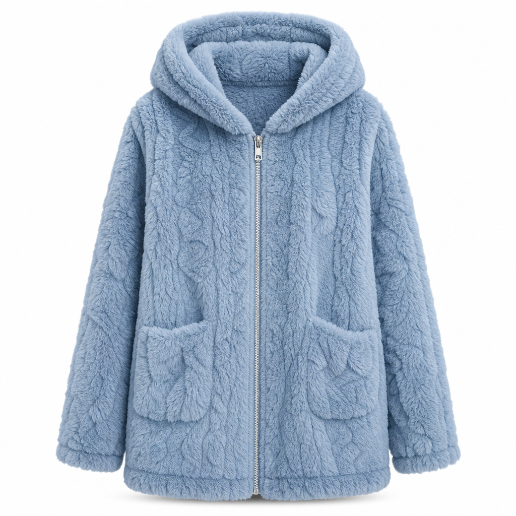 ☁️ Cloud-Soft Comfort, Easy Layering | Women's Casual Plush Solid Color Cardigan