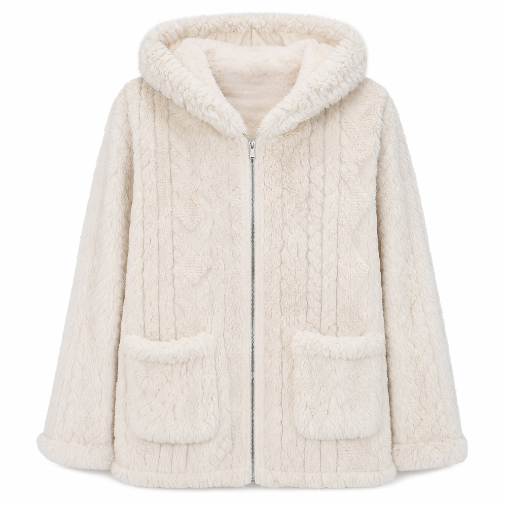 ☁️ Cloud-Soft Comfort, Easy Layering | Women's Casual Plush Solid Color Cardigan