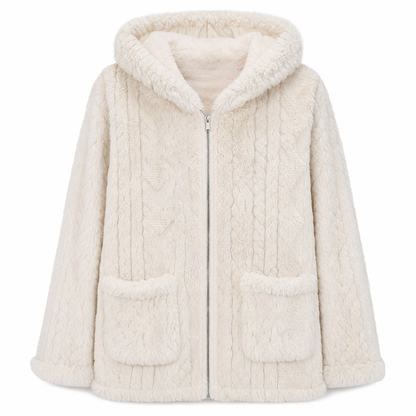 ☁️ Cloud-Soft Comfort, Easy Layering | Women's Casual Plush Solid Color Cardigan
