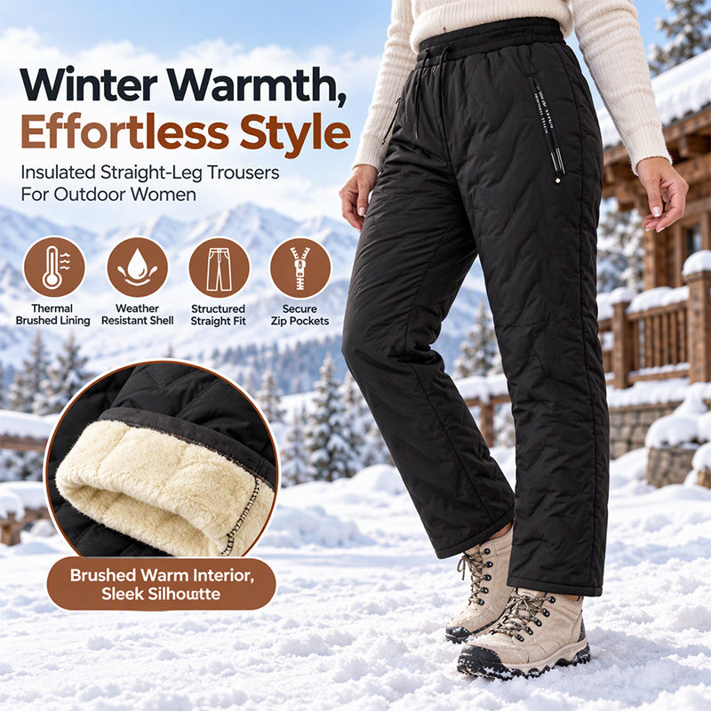 ❄️Women's Thick Plush-Lined Winter Pants