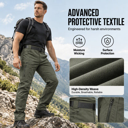 👖 Streamlined Fit, Hands-Free Utility | Men's Outdoor Slim Fit Tactical Cargo Pants