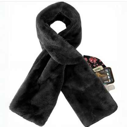 Cozy Scarf with Hidden Pocket