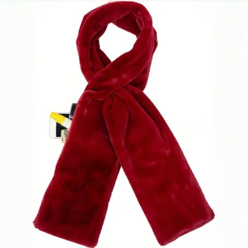 Cozy Scarf with Hidden Pocket