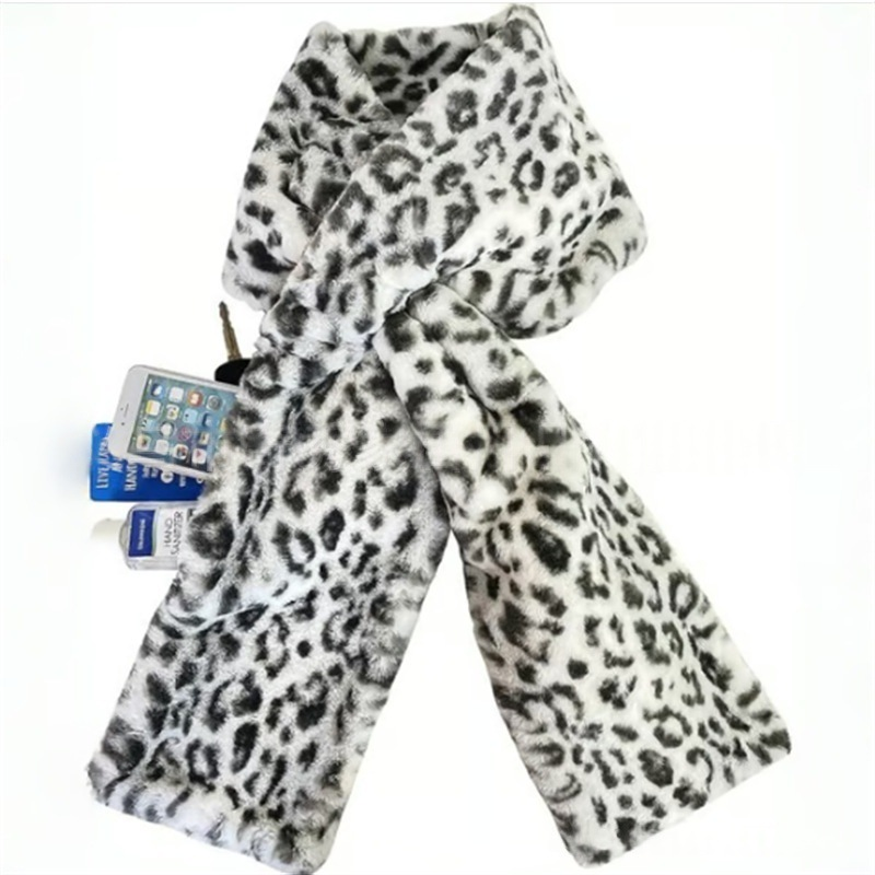 Cozy Scarf with Hidden Pocket