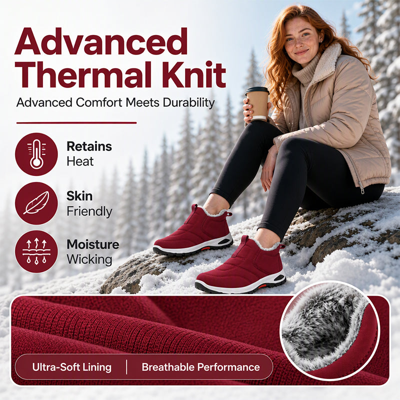 ❄️ Toasty Warmth, Easy On/Off | Unisex Winter Warm Slip-On Snow Shoes