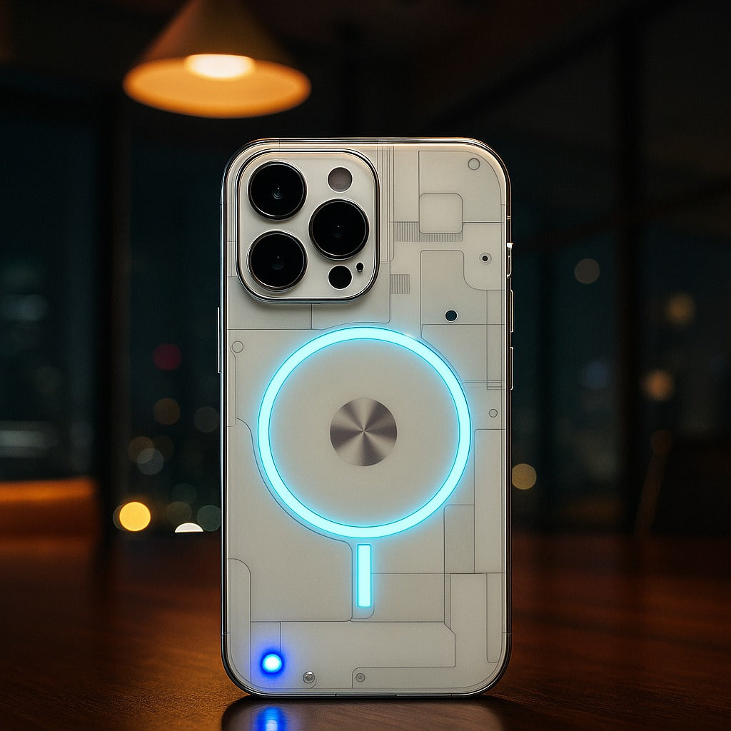 Futuristic Glow Phone Case for iPhone
