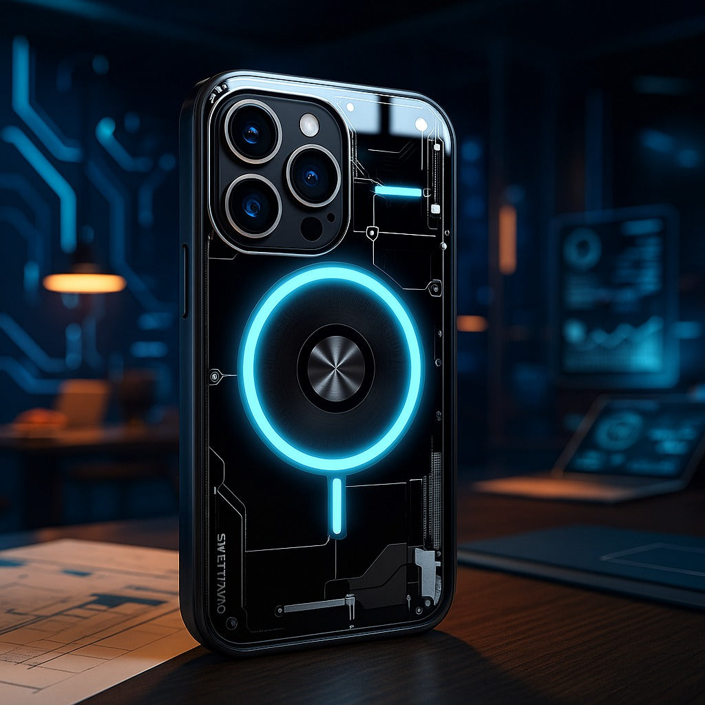 Futuristic Glow Phone Case for iPhone