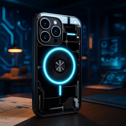 Futuristic Glow Phone Case for iPhone