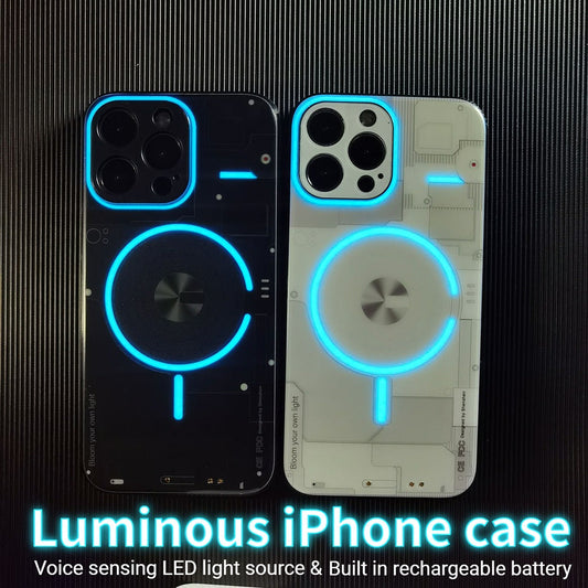 Futuristic Glow Phone Case for iPhone